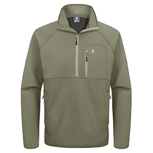 Little Donkey Andy Mens Golf Pullover Windbreaker
