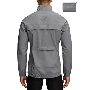 little donkey andy men39s cycling jacket waterproof lightweight windbreaker packable