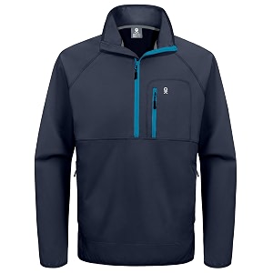 Little Donkey Andy Mens Golf Pullover Windbreaker