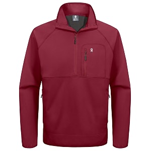 Little Donkey Andy Mens Golf Pullover Windbreaker