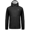 Little Donkey Andy Mens Ultra Light Rain Jacket, Stretch Waterproof Raincoat with Hood for Hiking, Running