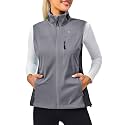 Little Donkey Andy Women's Lightweight Vest Windproof Sleeveless Jacket