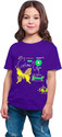 Little Funky Girls Typography Graphic Print Pure