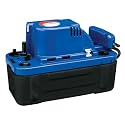 Little Giant 554542, VCMX-20ULS-C 115 Volt, 1/30 HP, 84 GPH, Automatic Condensate Removal Pump, 6-Ft. Power Cord, Safety Switch, Anti-Sweat Sleeve, Blue