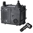 Little Giant P-AAA 115V, 120 GPH Small Submersible Pump, 15' Cord