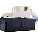 Little Giant VCMA-20ULST 115 Volt, 80 GPH, 1/30 HP Automatic Condensate Removal Pump for HVAC/Refrigeration Systems/Dehumidifiers with Overflow Detection Switch and 20-Foot Tubing, White/Black, 554435