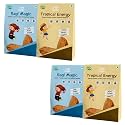Little Grabs - 2 Flavour(Banana + Ragi Till) Khakhra snack 100gm Each (Pack Of 4) | 100% Natural | No Palm Oil | Hand Roasted | Khakhra For Kids &amp; Adults | Organic Cold-Pressed Sunflower Oil
