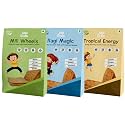 Little Grabs Millet Khakhra Snack Combo – Ragi, Jowar &amp; Banana Flavours | Healthy Baked Snack for Kids &amp; Adults | No Palm Oil or Maida | Hand Roasted | Cold-Pressed Sunflower Oil | Pack of 3 x 100g