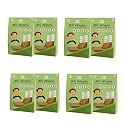 Little Grabs - Jowar/Bajra &amp; Methi Millet Khakhra - 100Gm Each (Pack Of 8) With 12G Protein|No Palm Oil &amp; Maida Hand Roasted|100% Natural Healthy Crispy Khakhra's|Organic Cold-Pressed Sunflower Oil