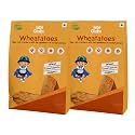 Little Grabs Sweet Potato Millet Khakhra Snack – High Protein 10g | Healthy Baked Crispy Snack | No Palm Oil or Maida | Hand Roasted | Organic Cold-Pressed Sunflower Oil | Pack of 2 x 100g