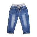 Baby Boys' Jeans Clothes Casual Drawstring Waistband Toddler Pants B110