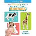 Little Hippo Books Big Sticker Book of Animals Children's Book | Children's Animals Activity Books | Children's Sticker Book | Best Kid's Activity ... (Brilliant Baby® Early Learning Collection)