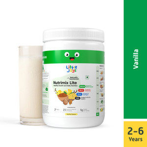 little joys nutrimix lite for kids 2-6 years  supports immunity  strength  gut health