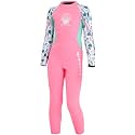 Little Kids Girls Boys UV Protection Swimsuits 2.5mm Neoprene Keep Warm Wetsuit Long Sleeves Diving Suits