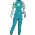 Little Kids Girls Boys UV Protection Swimsuits 2.5mm Neoprene Keep Warm Wetsuit Long Sleeves Diving Suits