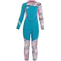 Little Kids Girls Boys UV Protection Swimsuits 2.5mm Neoprene Keep Warm Wetsuit Long Sleeves Diving Suits