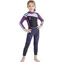 Little Kids Girls Boys UV Protection Swimsuits 2.5mm Neoprene Keep Warm Wetsuit Long Sleeves Diving Suits