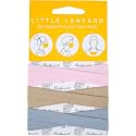 Little Lanyard Adjustable Elastic Mask Strap 3 Piece Set - Sunset