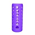 THE LITTLE LOOKERS Baby Feeding Bottle Silicone Warmer Cover/Sleeve Holder/Insulated Protection for Newborns/Infants/Babies (Pack of 1) (Purple, 240ml)