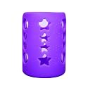 THE LITTLE LOOKERS Baby Feeding Bottle Silicone Warmer Cover/Sleeve Holder/Insulated Protection for Newborns/Infants/Babies (Pack of 1) (Purple,120ml)