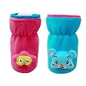 THE LITTLE LOOKERS Bottle Cover for Feeders Soft Plush Stretchable Baby Feeding Bottle Cover with Easy to Hold Strap | Suitable for 120ml, 140ml &amp; 150ml (Pack of 2)