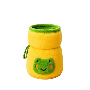 the little lookers bottle cover for philips aventwide neck feeders soft plush stretchable baby feeding bottle cover with easy to hold strap yellowwide neck 125ml4oz