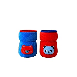 the little lookers bottle cover for philips aventwide neck feeders soft plush stretchable baby feeding bottle cover with easy to hold strap royal blue amp red wide neck 125ml4oz