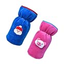 THE LITTLE LOOKERS Bottle Cover for Philips Avent/Wide Neck Feeders Soft Plush Stretchable Baby Feeding Bottle Cover with Easy to Hold Strap (Royal Blue &amp; Pink, Wide Neck 240-330ml/8-11OZ)