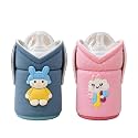 THE LITTLE LOOKERS Feeder Cover Sleeve with Handles | Soft Protective Baby Bottle Holder | Water-Resistant Cover with Anti-Slip Base | Fits Wide-Neck Bottles, Compatible with Philips Avent 125ml
