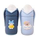 THE LITTLE LOOKERS Feeder Cover Sleeve with Handles | Soft Baby Bottle Holder | Water-Resistant Cover with Anti-Slip Base | Fits Wide-Neck, Compatible with Philips Avent