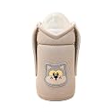 THE LITTLE LOOKERS Feeder Cover Sleeve with Handles | Soft Protective Baby Bottle Holder | Water-Resistant Cover with Anti-Slip Base | Fits Wide-Neck Bottles, Compatible with Philips Avent 330ml