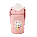 THE LITTLE LOOKERS Feeder Cover Sleeve with Handles | Soft Protective Baby Bottle Holder | Water-Resistant Cover with Anti-Slip Base | Fits Wide-Neck Bottles, Compatible with Philips Avent 330ml