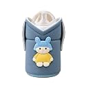 THE LITTLE LOOKERS Feeder Cover Sleeve with Handles | Soft Protective Baby Bottle Holder | Water-Resistant Cover with Anti-Slip Base | Fits Wide-Neck Bottles, Compatible with Philips Avent 125ml