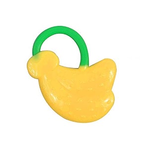 the little lookers silicone fruit shape teether for 0 to 12 months babytoddlersinfantschildren i 100 bpa free banana pack of 1