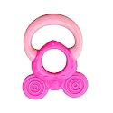 THE LITTLE LOOKERS Silicone Teether For 0 To 12 Months Baby/Toddlers/Infants/ChildrenI100% Bpa Free (Candy, Pack Of 1),Pink