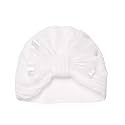 THE LITTLE LOOKERS Unisex Soft Turban Bow Knot Cap, Baby Headwear | Suitable for 3 to 18 Months Baby