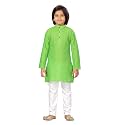 Aarika Boy's Cotton Solid Regular Tunic Shirt