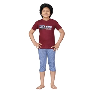 Little Mafia By Aarika Boys Pajama Top