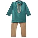 Aarika Boy39s Silk Regular Tunic Shirt