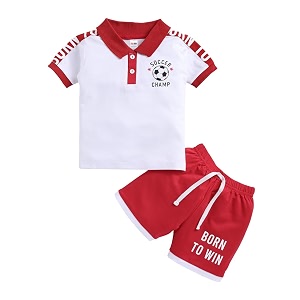 LITTLE NINJA Pure Cotton Knee Length Half
