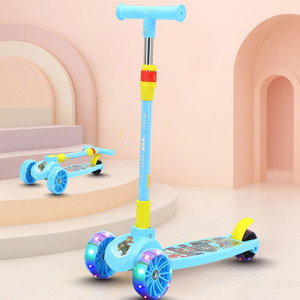little olive enduro kids scooter attractive deck led wheels easy-fold design for kids