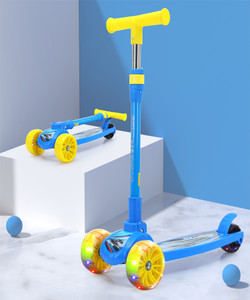little olive enduro kids scooter attractive deck led wheels easy-fold design for kids