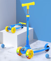 Little Olive Enduro Kids Scooter: Attractive Deck, LED Wheels, Easy-Fold Design For Kids