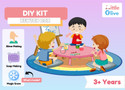 Little Olive Newton Box 3 in 1 Learning Gift Set | DIY Kit - Slime Soap Making Magic Snow