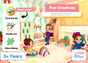 Little Olive Newton Box 3 in 1 Gift Set | Theme Fun Creative Activities | Age 3 Years & above
