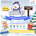 Little Olive Newton Box Education Gift Box | Make Your Own Magic Snow | Age 3 Years & above