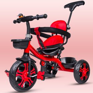 little olive toddler baby tricycle 1-3 years - safe durable and fun ride-on toy tricycle