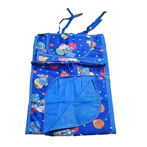 5 shelve almirah coverbaby wardrobetoy box - folding cotton x-large blue