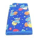 5 Shelve Almirah Cover/Baby Wardrobe/Toy Box - Folding Cotton (X-Large, Blue)