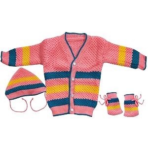 little PANDA Unisex Baby Sweater Woollen Knitted